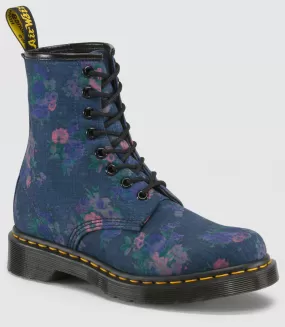 1460 Castel Denim Vintage Bouquet Canvas Lace Up Boot