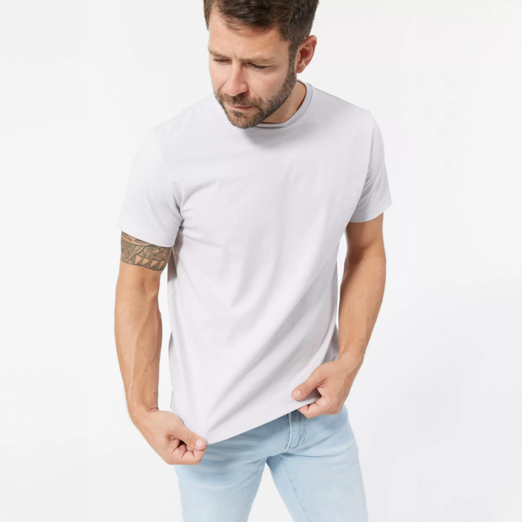 6-Pack Neutral Premium Crew Neck Tees