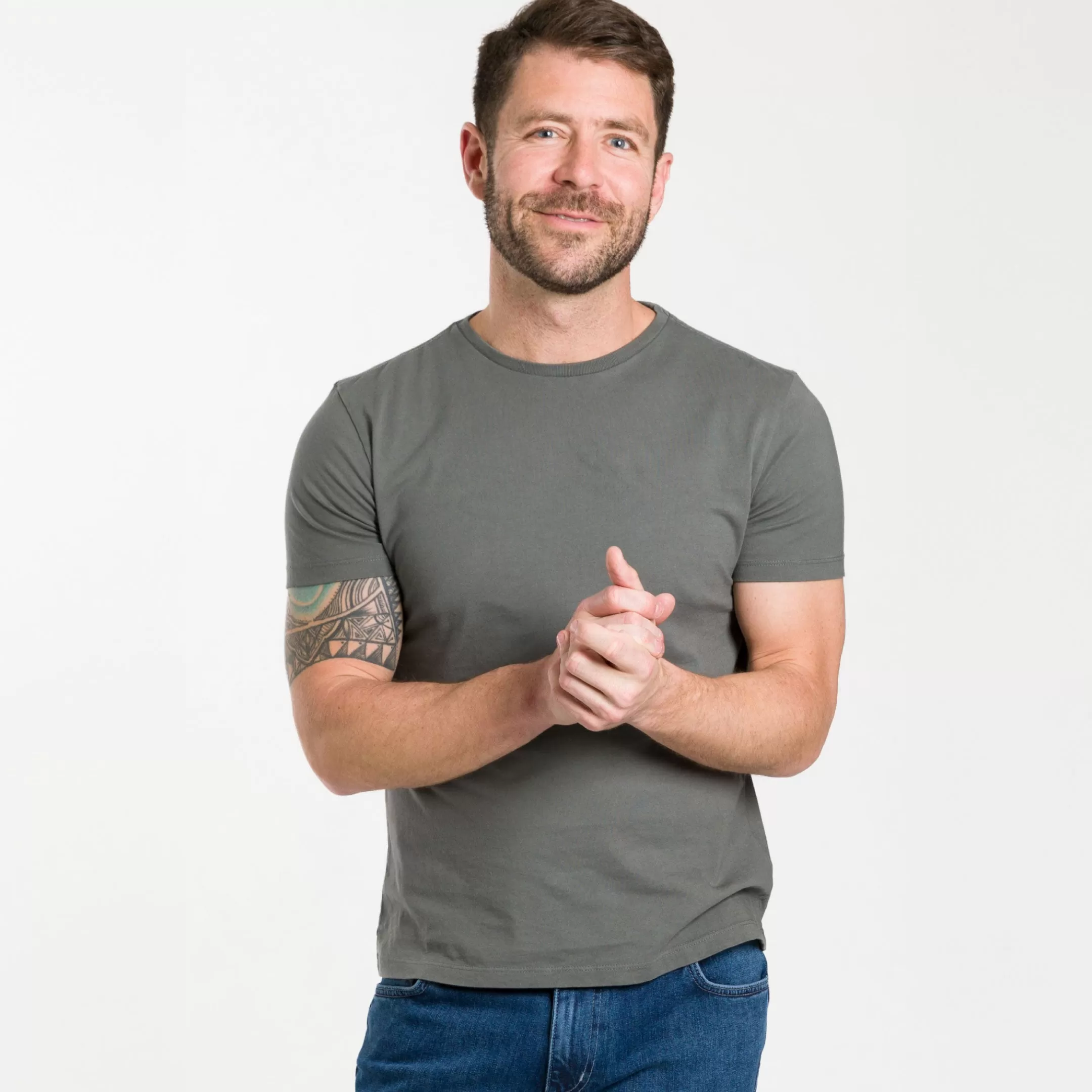 6-Pack Neutral Premium Crew Neck Tees