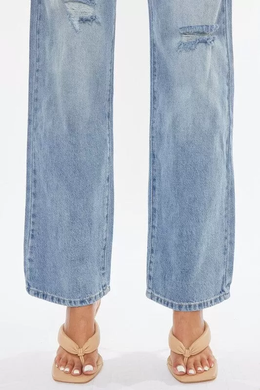 90's Wide Leg Straight Jeans - Kan Can USA