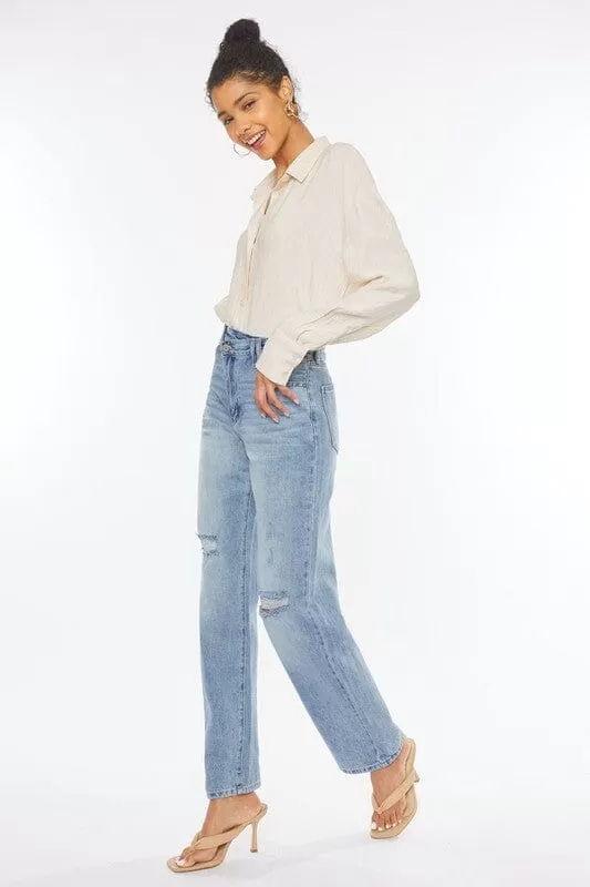 90's Wide Leg Straight Jeans - Kan Can USA