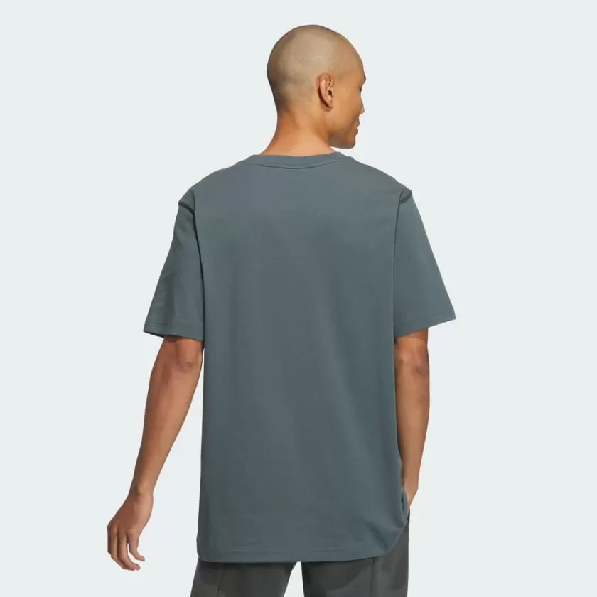 ADIDAS MEN'S FI GREY TEE