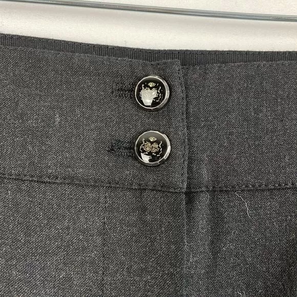 Armani Collezioni Charcoal Trousers