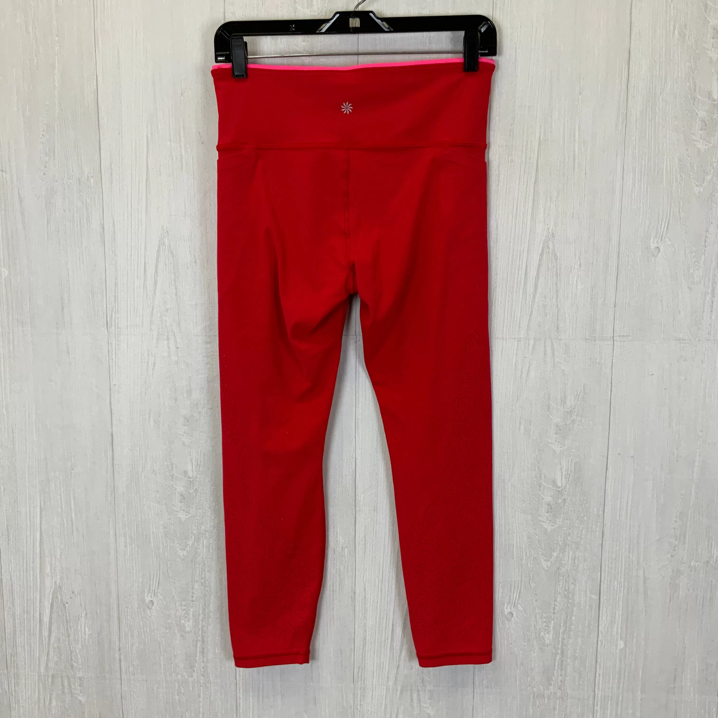 Athletic Leggings Capris By Athleta In Red, Size: M