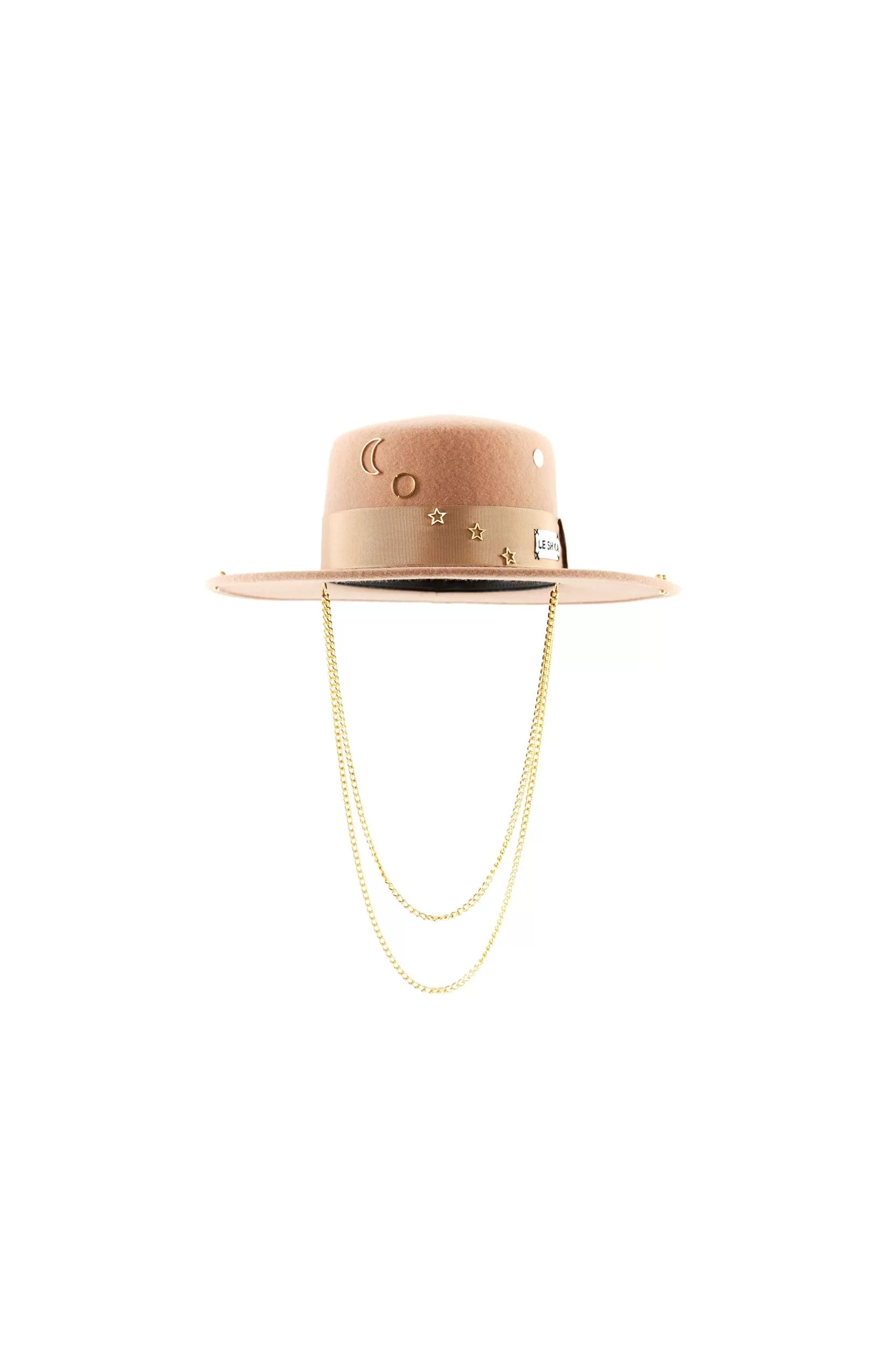 BEIGE MOON CANOTIER HAT