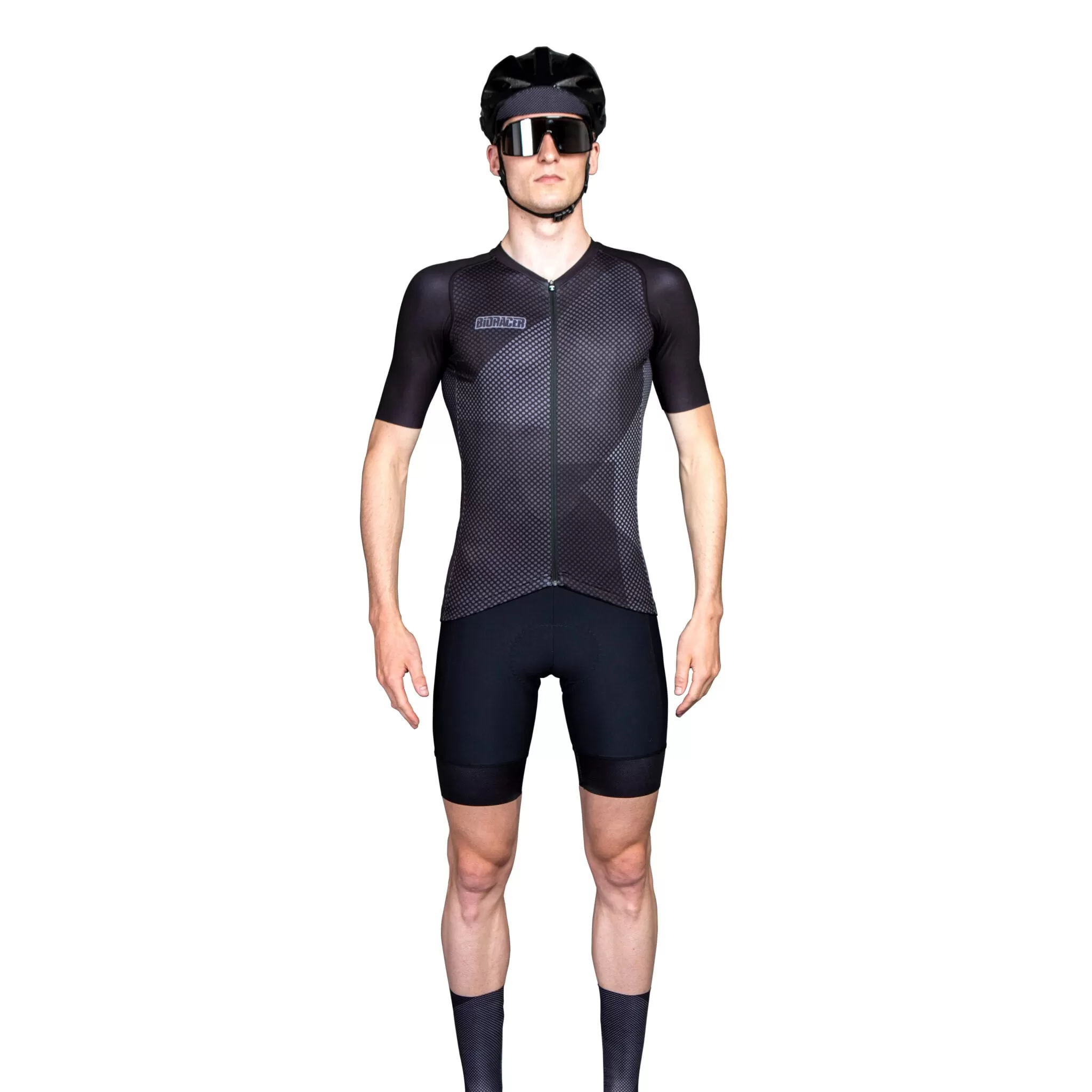 Bioracer Men's Spitfire Jersey - Black Blitzz