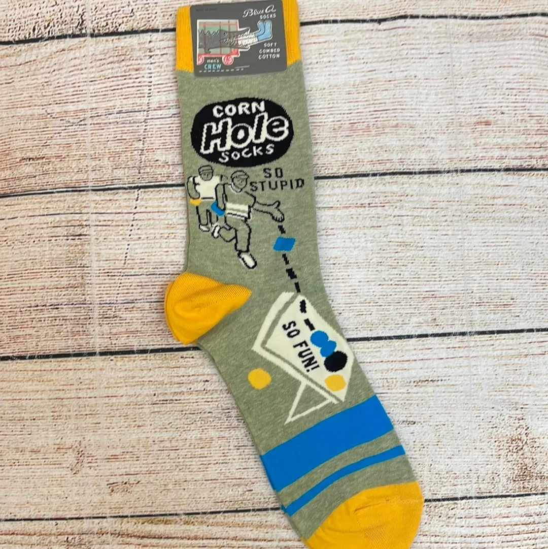 Blue Q Men's Crew socks