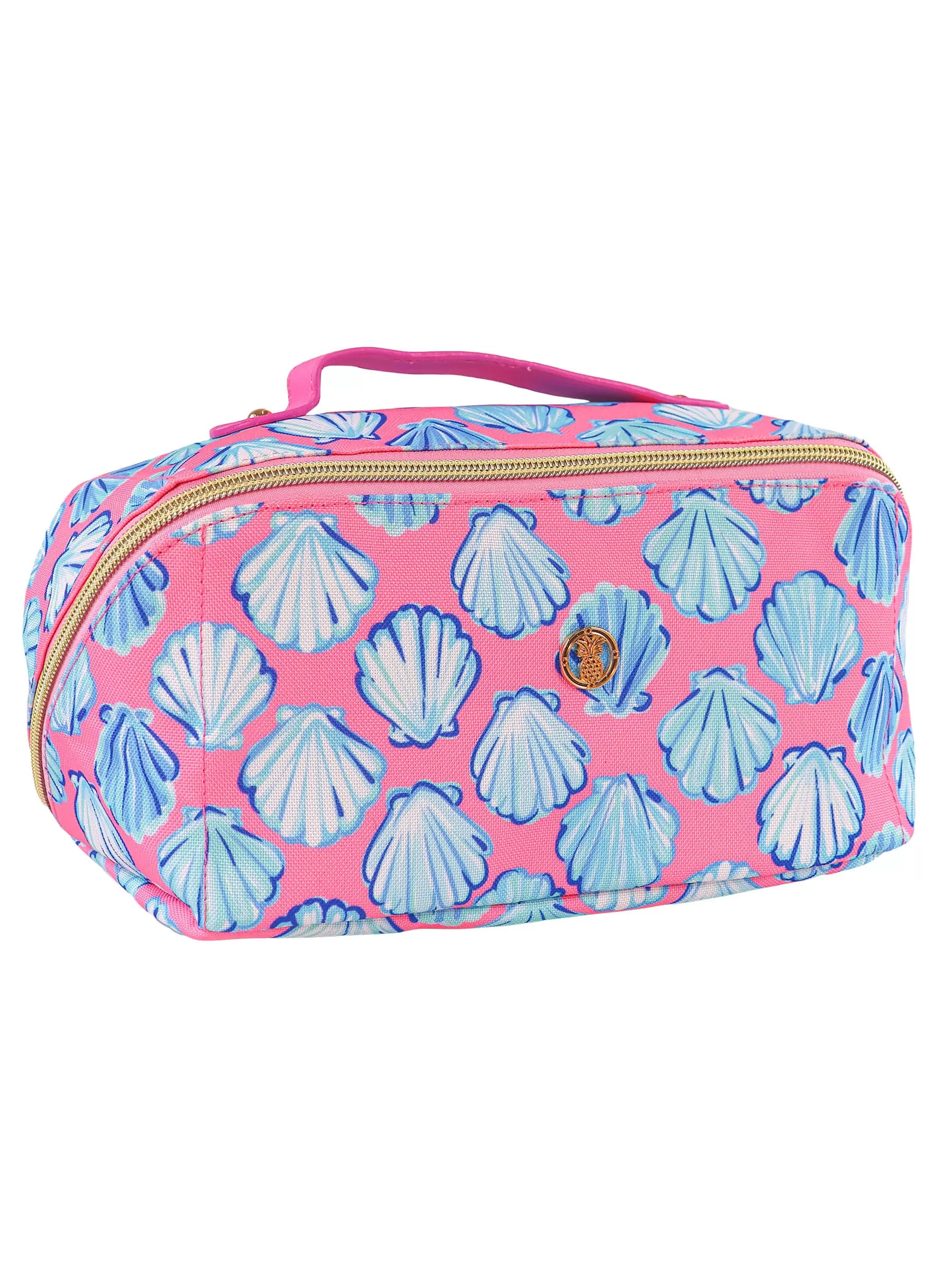 Blue Shells Cosmetic Bag