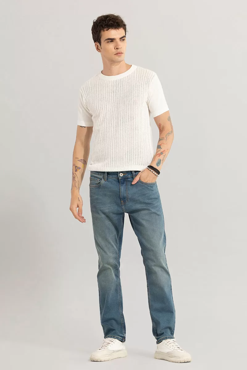 Cascade Cadet Blue Comfort Fit Jeans