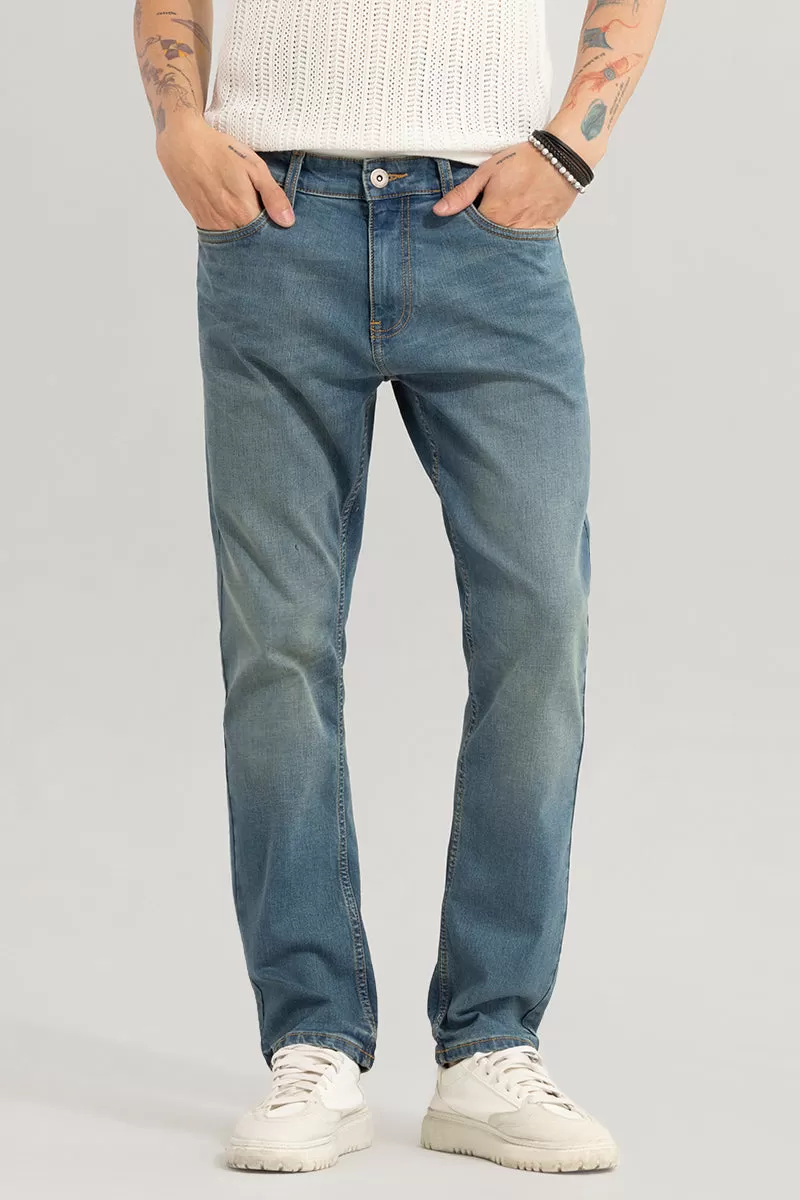 Cascade Cadet Blue Comfort Fit Jeans