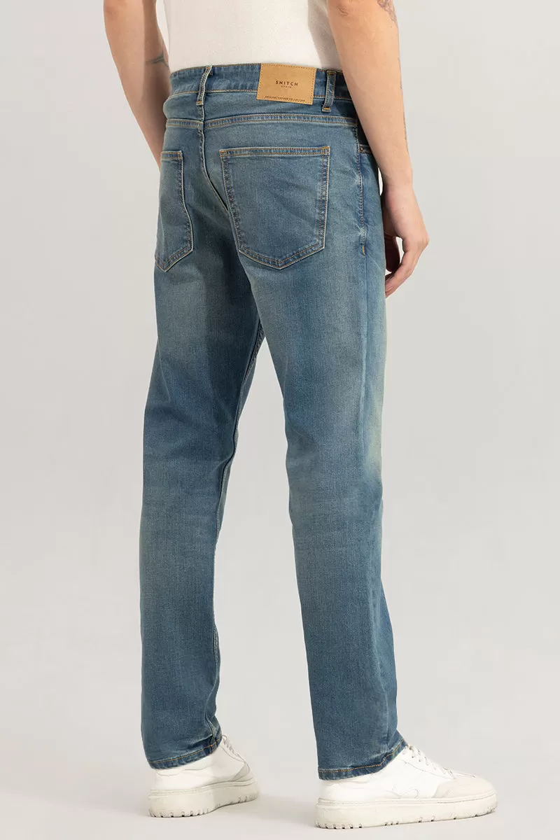 Cascade Cadet Blue Comfort Fit Jeans