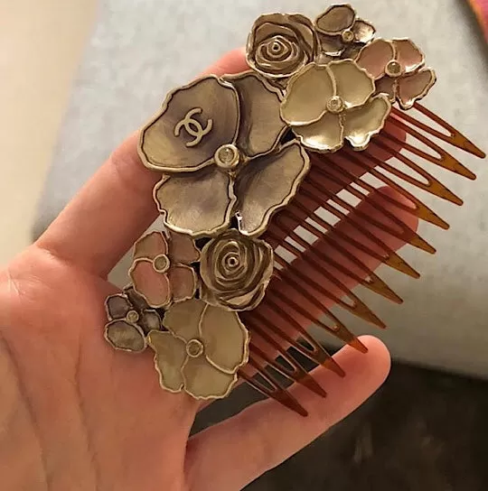 Chanel 13C 2013 Cruise Resort Decorative Hair Comb