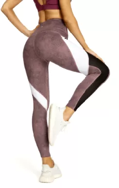 Color Blocking Mesh Workout Leggings