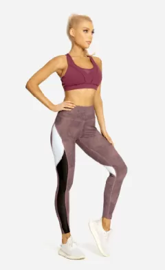 Color Blocking Mesh Workout Leggings