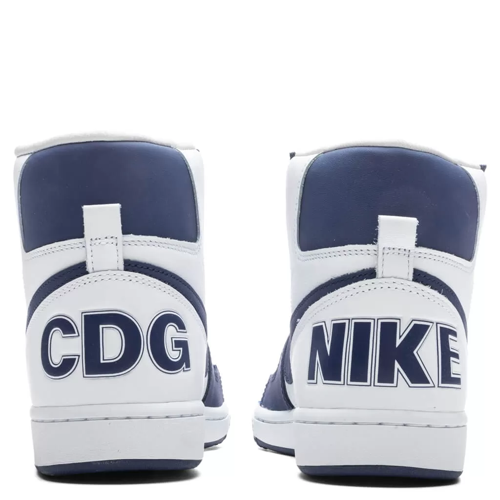 Comme des Garcons Homme Plus x Nike Terminator High SP - White/Deep Royal