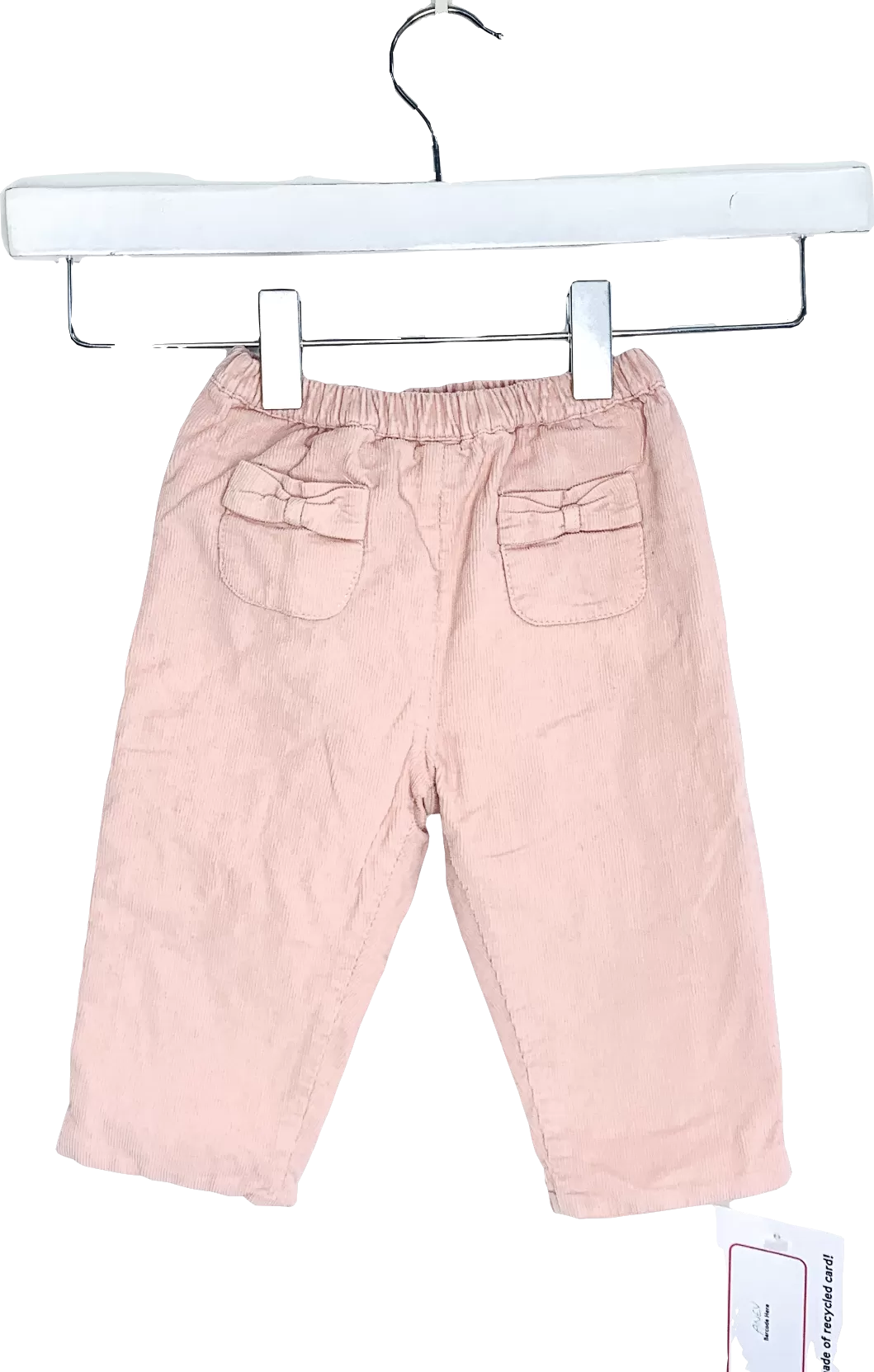 Confiture Pink Bow Pocket Trousers 6-9 Months