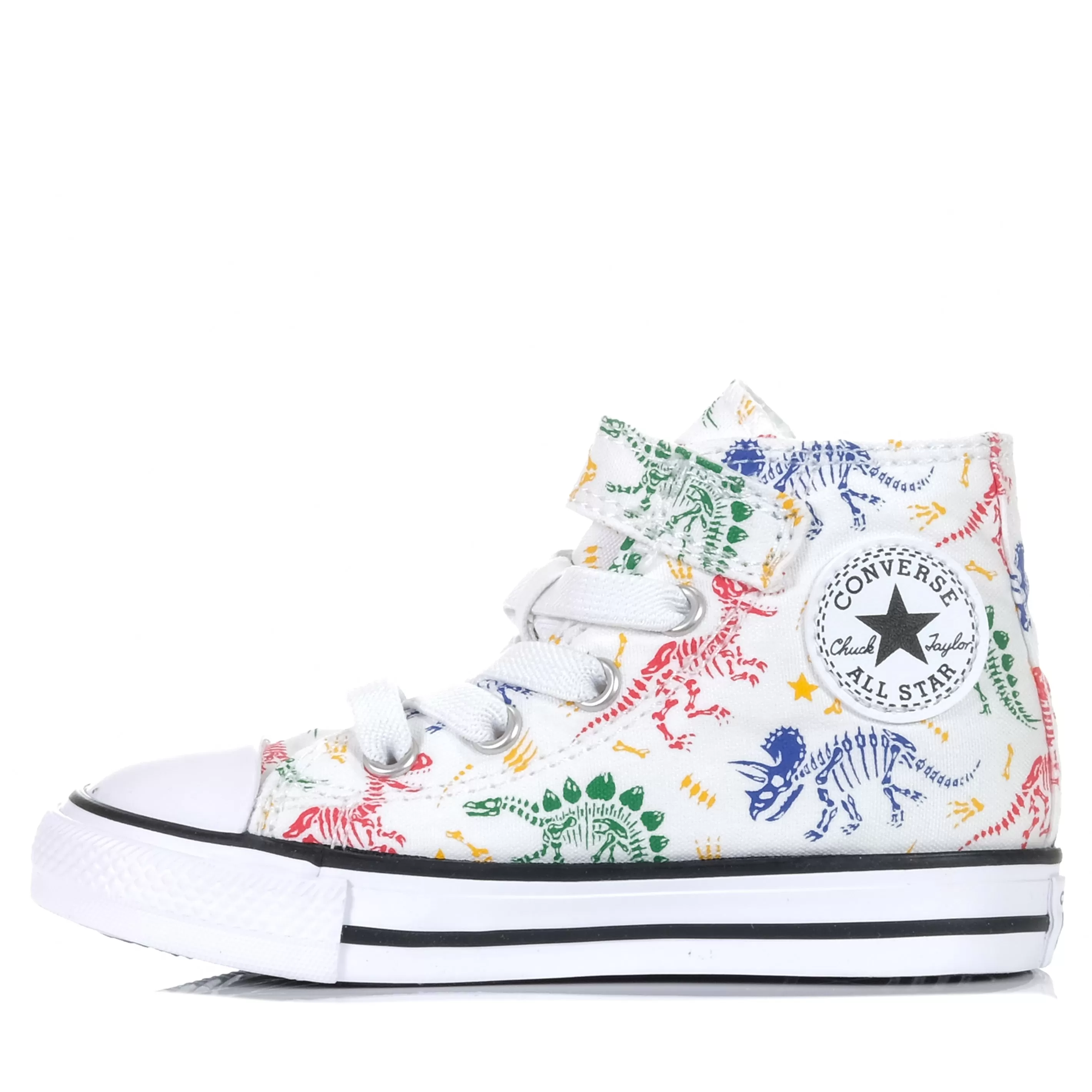 Converse Chuck Taylor Infant 1V Dinos Hi White