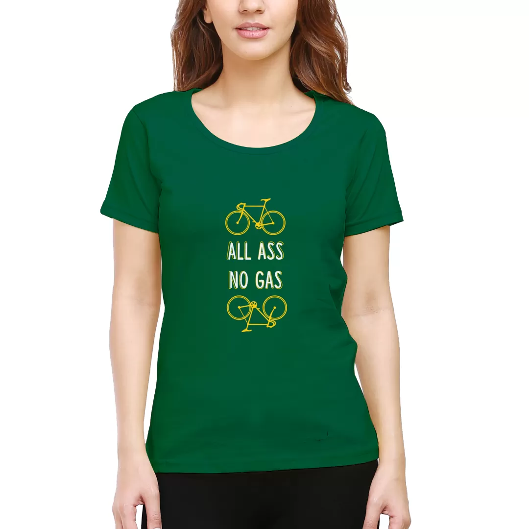 Cyclop Women's  All Ass No Gas Cycling T-Shirt