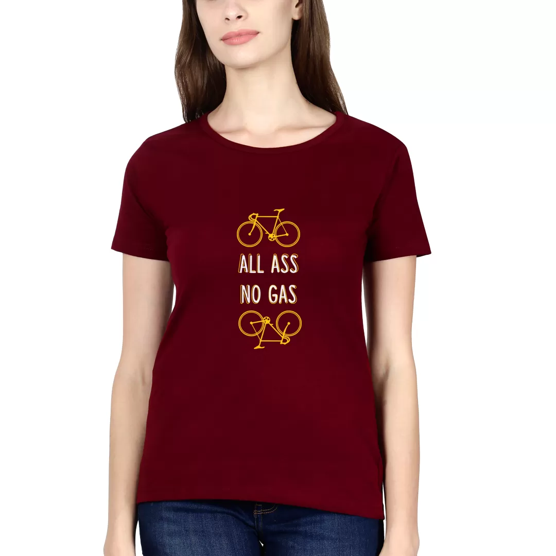 Cyclop Women's  All Ass No Gas Cycling T-Shirt