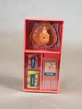 Elephant Incense Set with Orange and Jasmine