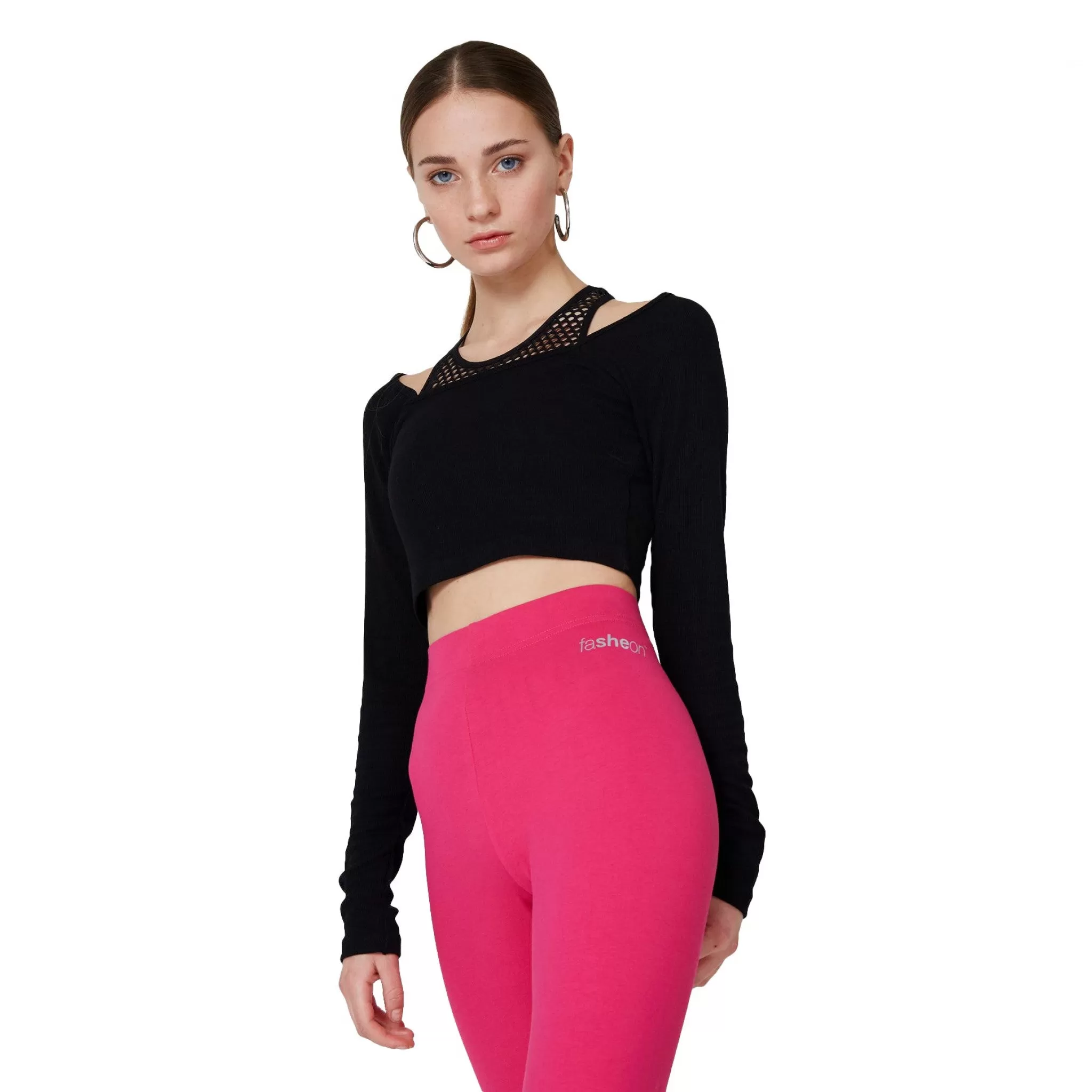 Fashion Tight Basic High Waisted Leggings