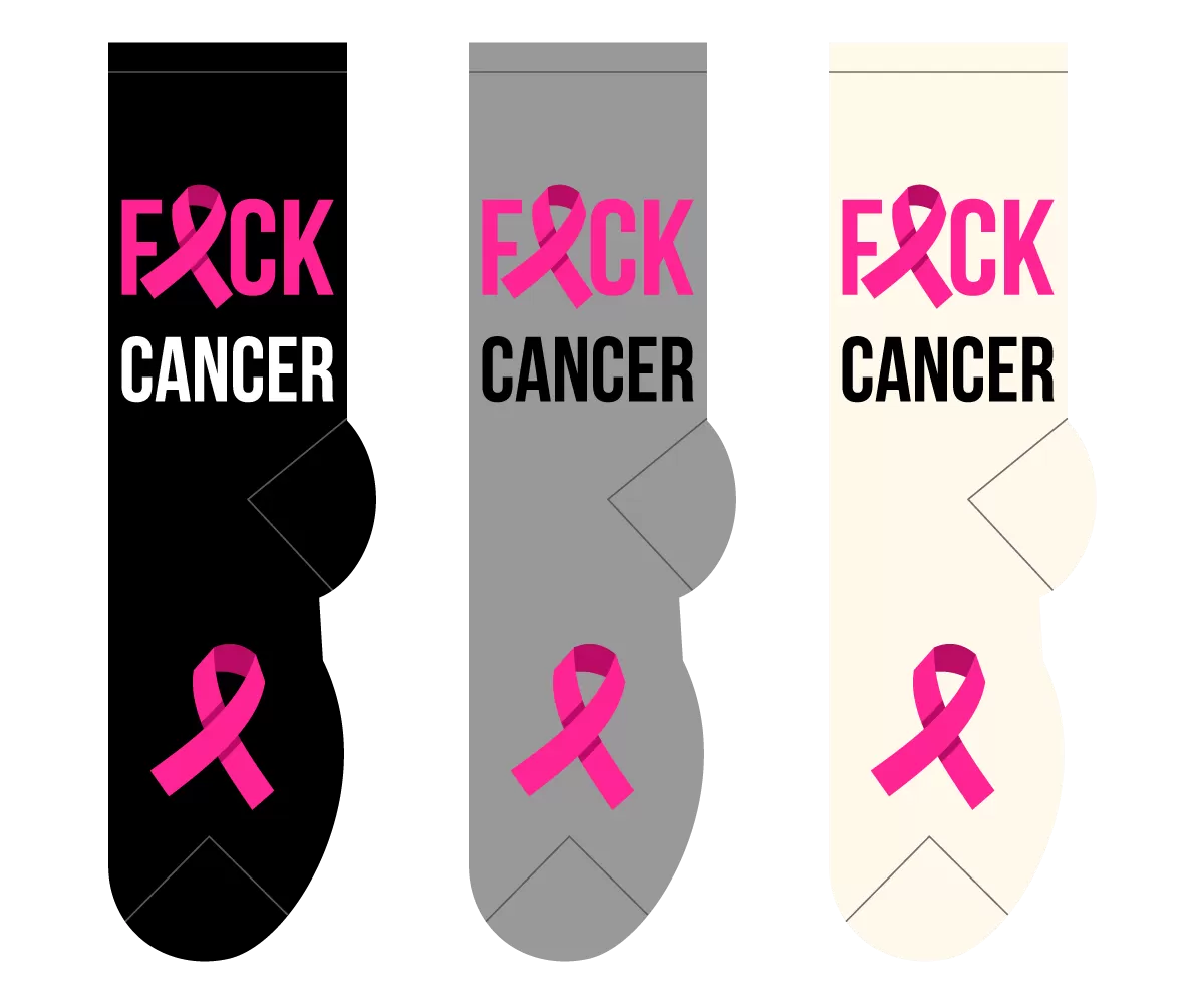 F@ck Cancer Socks