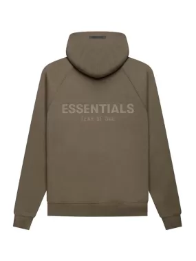 Fear Of God Essentials Back Logo Hoodie Harvest [FW21]