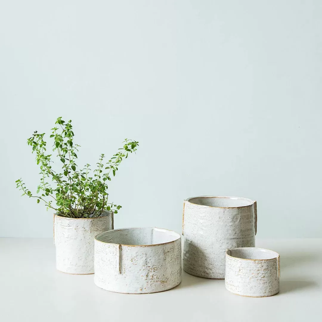 Forager Pot Off White Wide