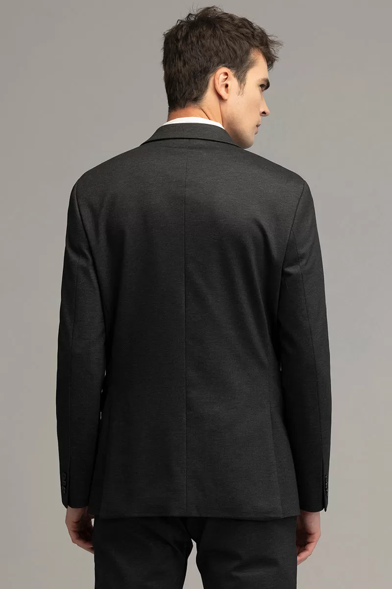 Formal Flair Black Suit Blazer