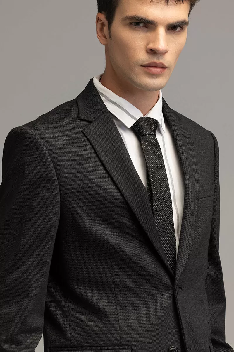 Formal Flair Black Suit Blazer