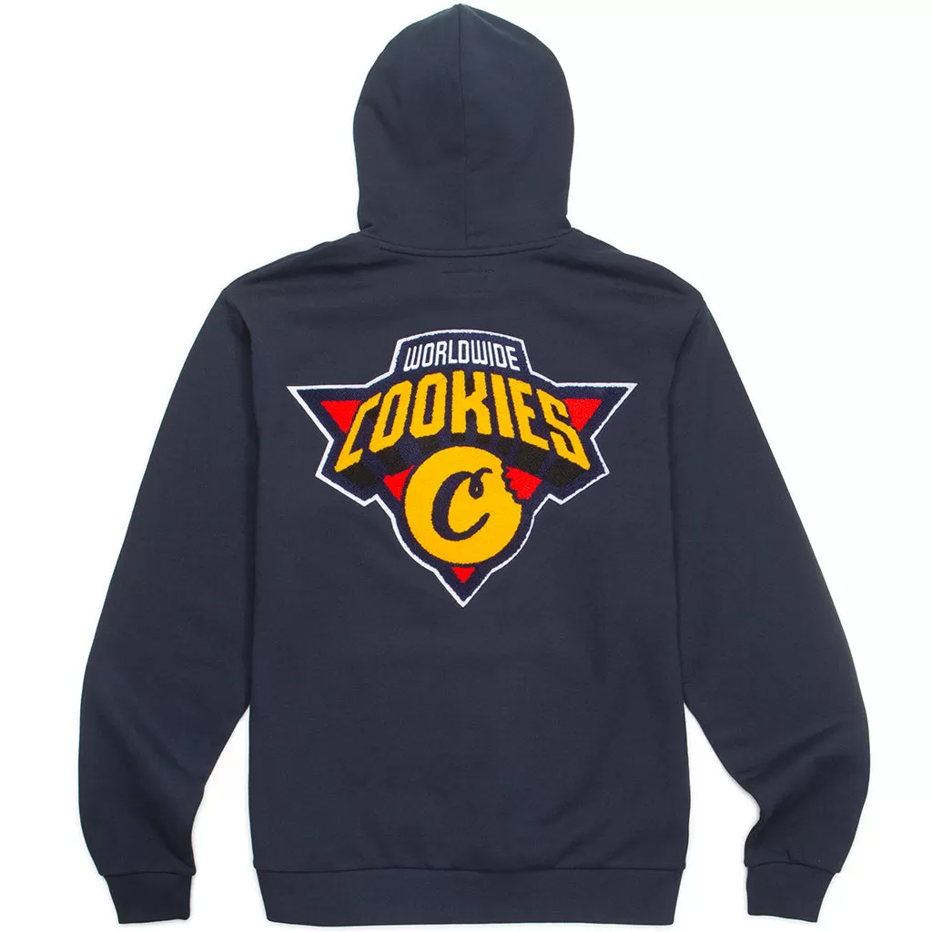 Full Clip Pullover Hoodie with Applique