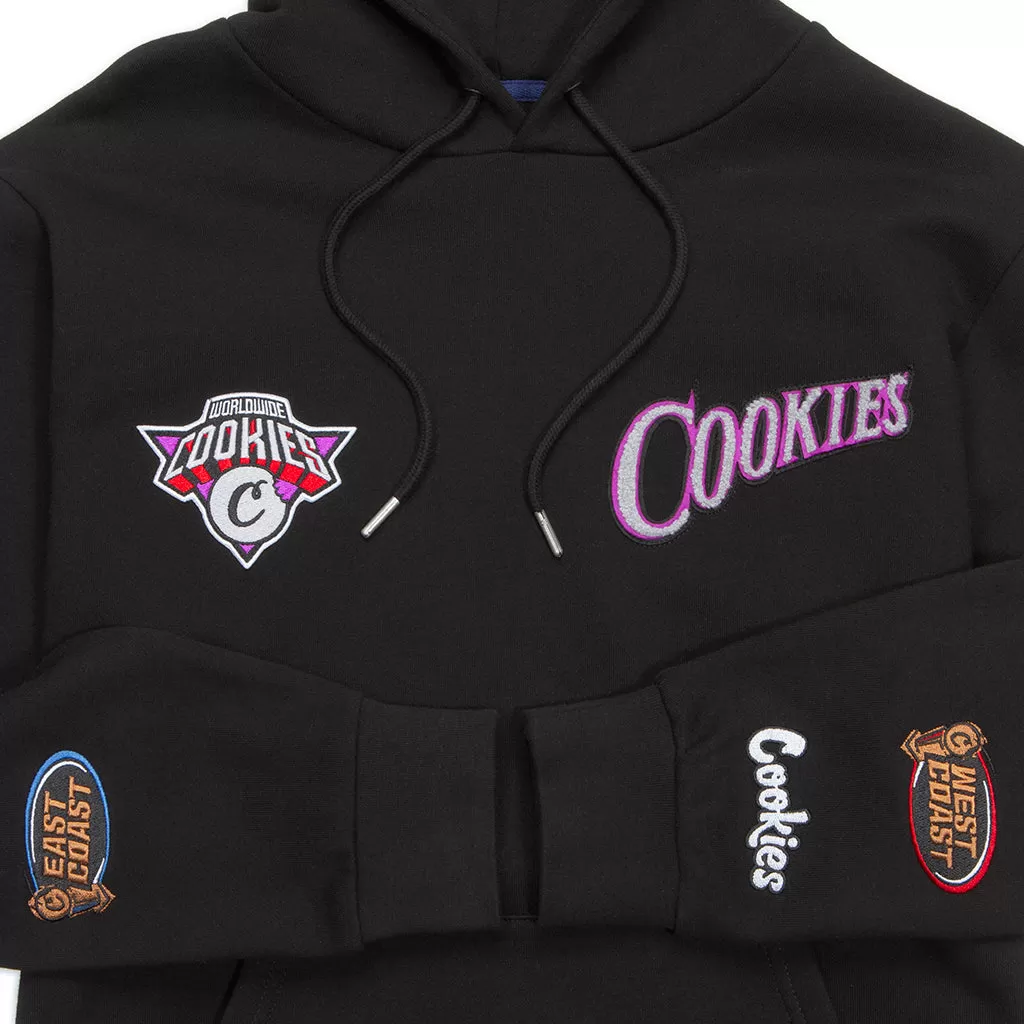 Full Clip Pullover Hoodie with Applique