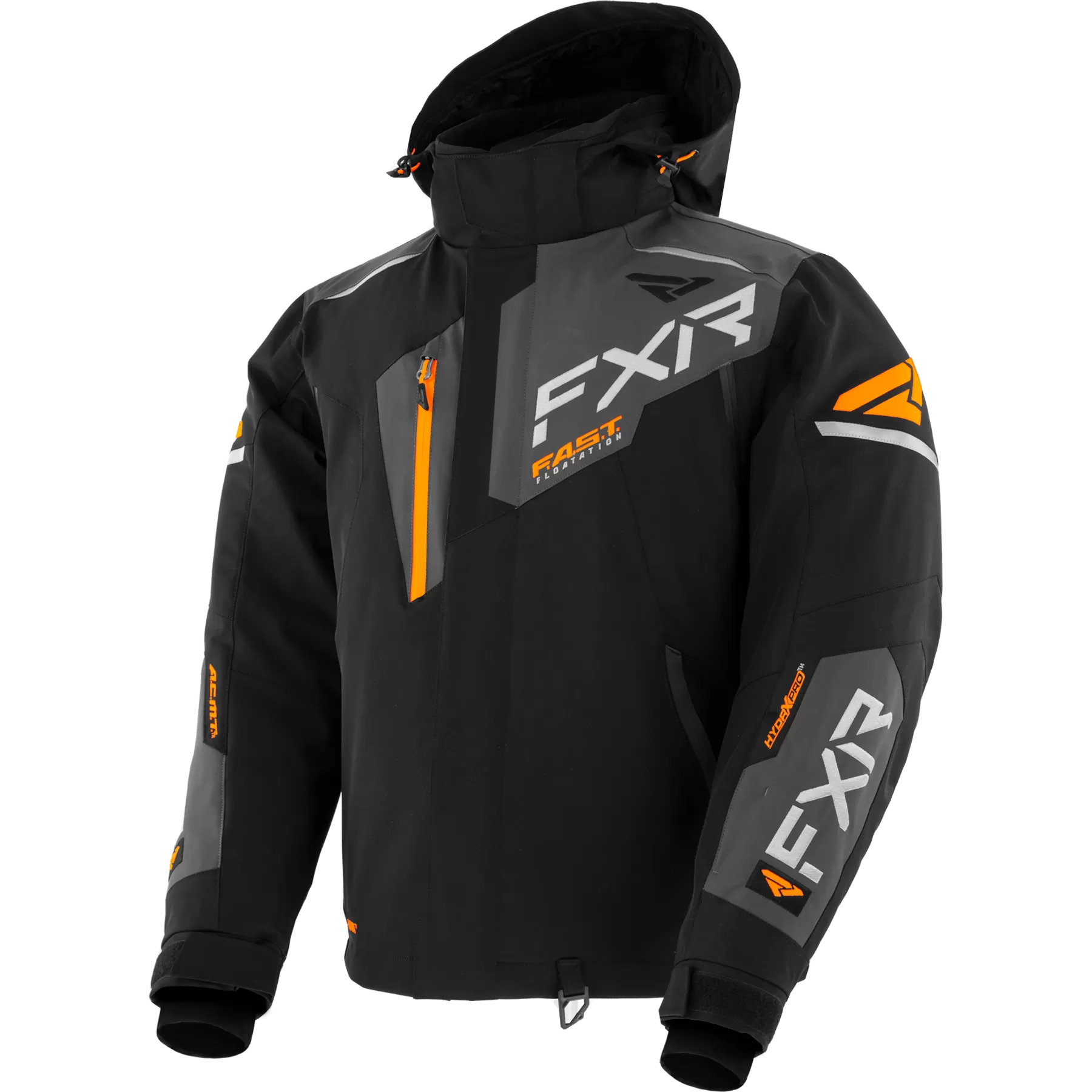 FXR Men's Renegade FX Jacket Black/Char/Orange