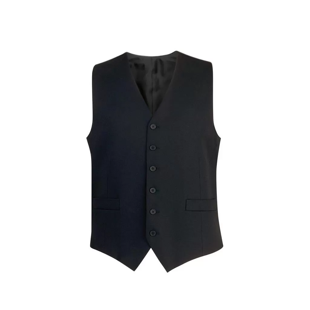 Gamma Mens Waistcoat Black