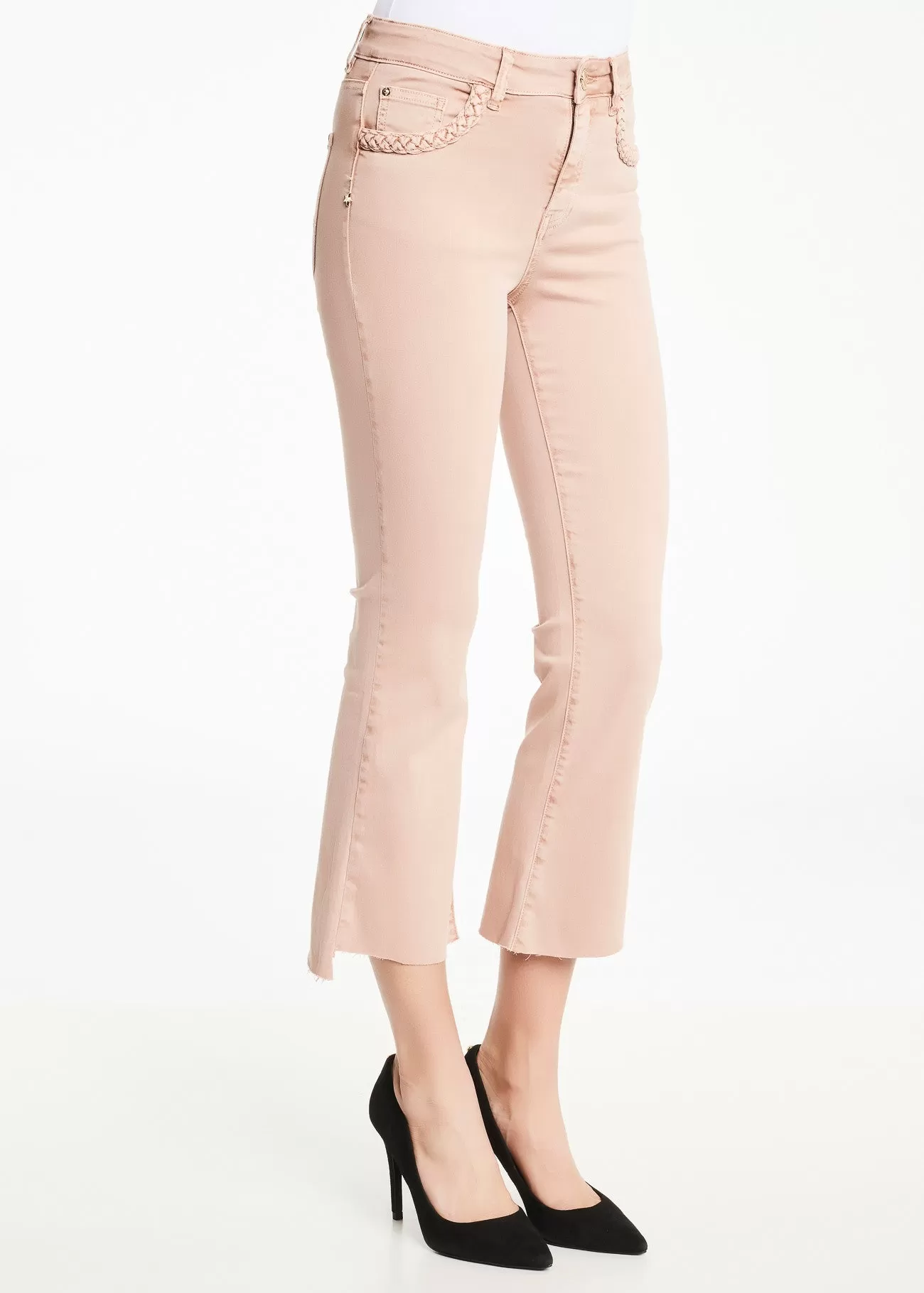 Gaudì Cropped Trousers 211BD25008 3442 maple sugar