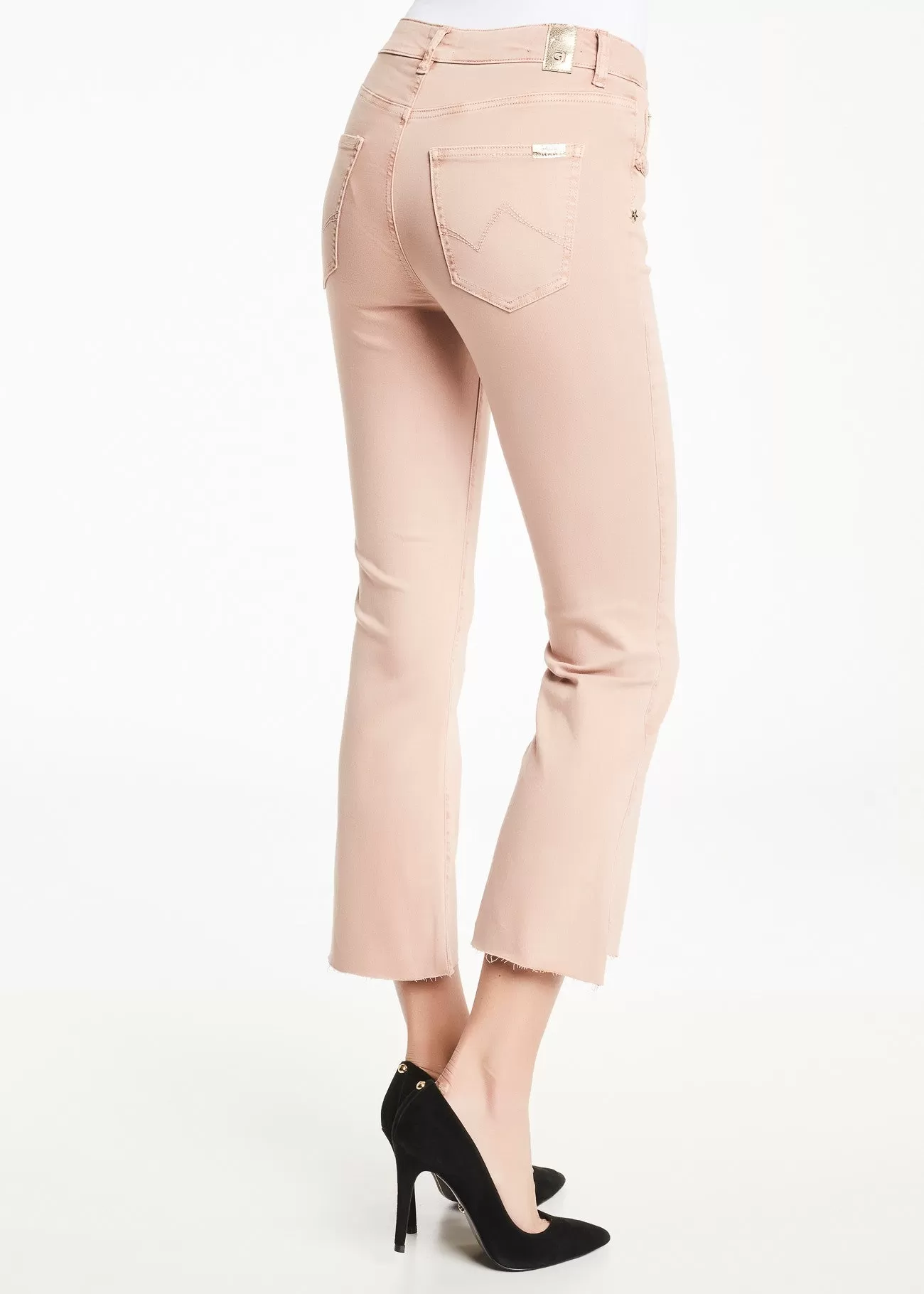 Gaudì Cropped Trousers 211BD25008 3442 maple sugar