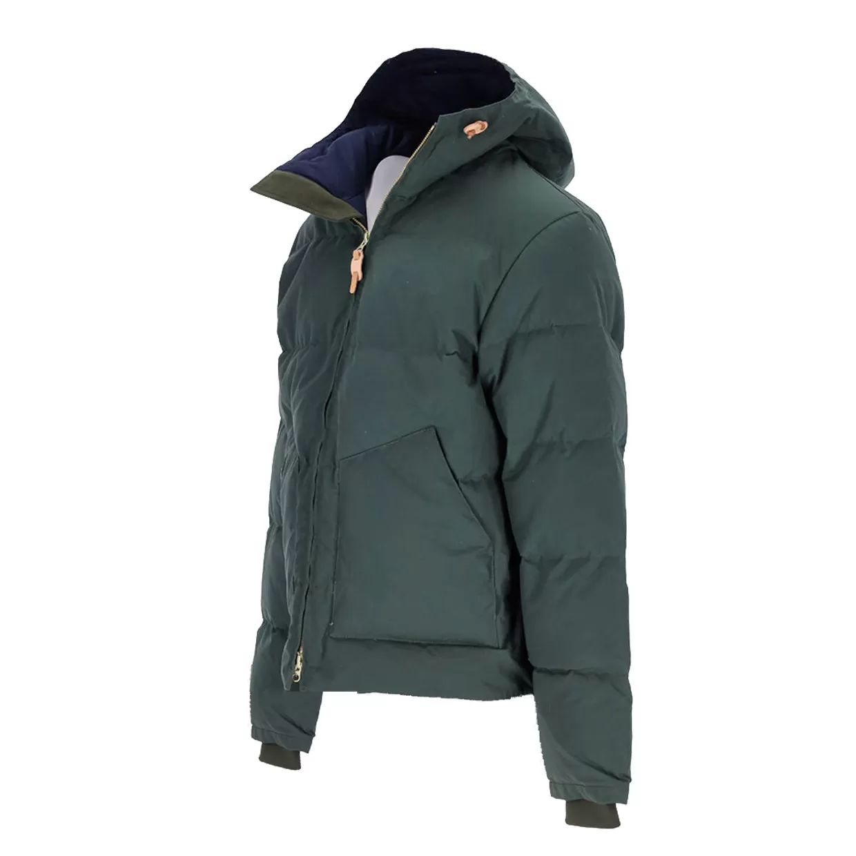 Giubbino Uomo Manifattura Ceccarelli Down Hooded Verde