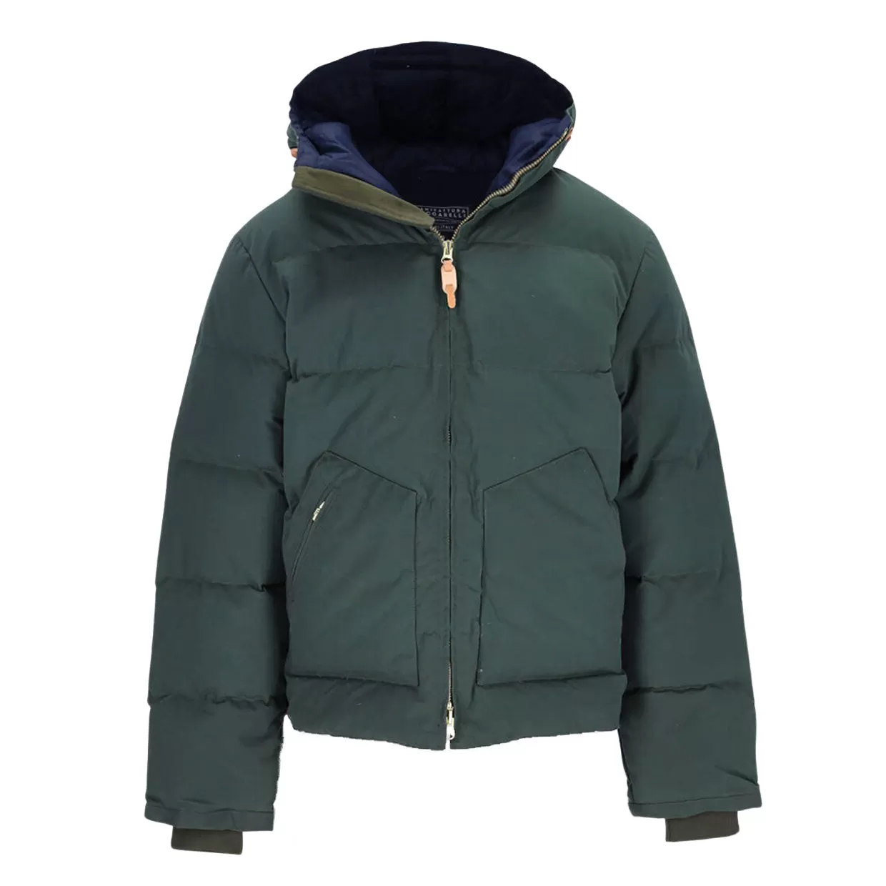 Giubbino Uomo Manifattura Ceccarelli Down Hooded Verde