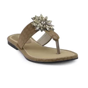 Golden Casual Chappal 000338