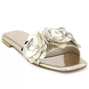 Golden Formal Slipper 035268