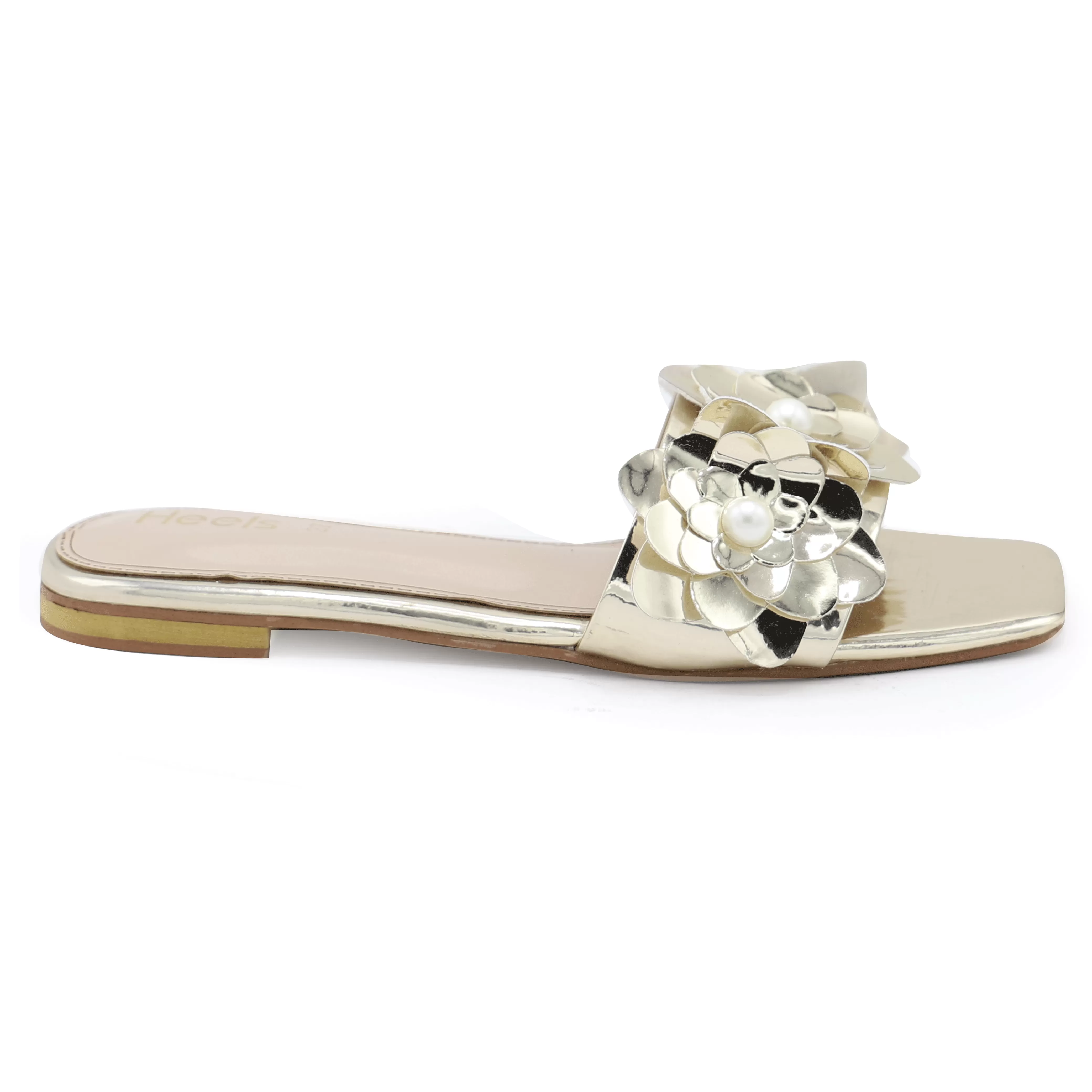 Golden Formal Slipper 035268