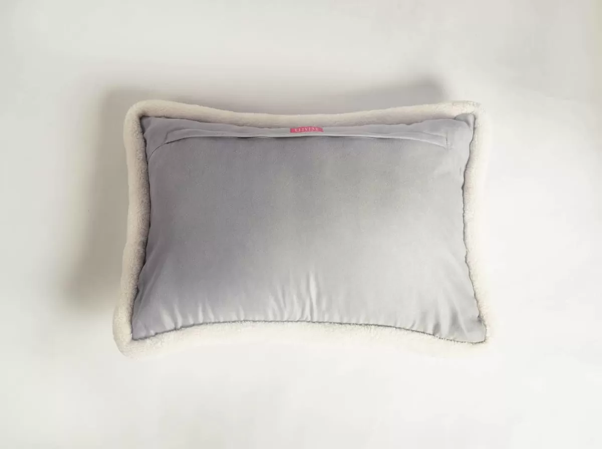 Grey, cushion cover, printed pillow, nordic style, scandinavian pillow, 14X21 inches