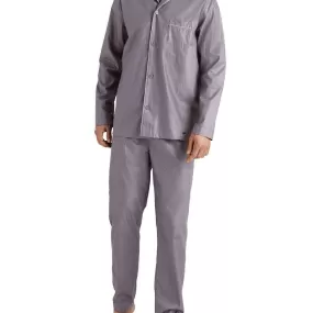 Hanro Maxim Men's Long Sleeve Pajama Set