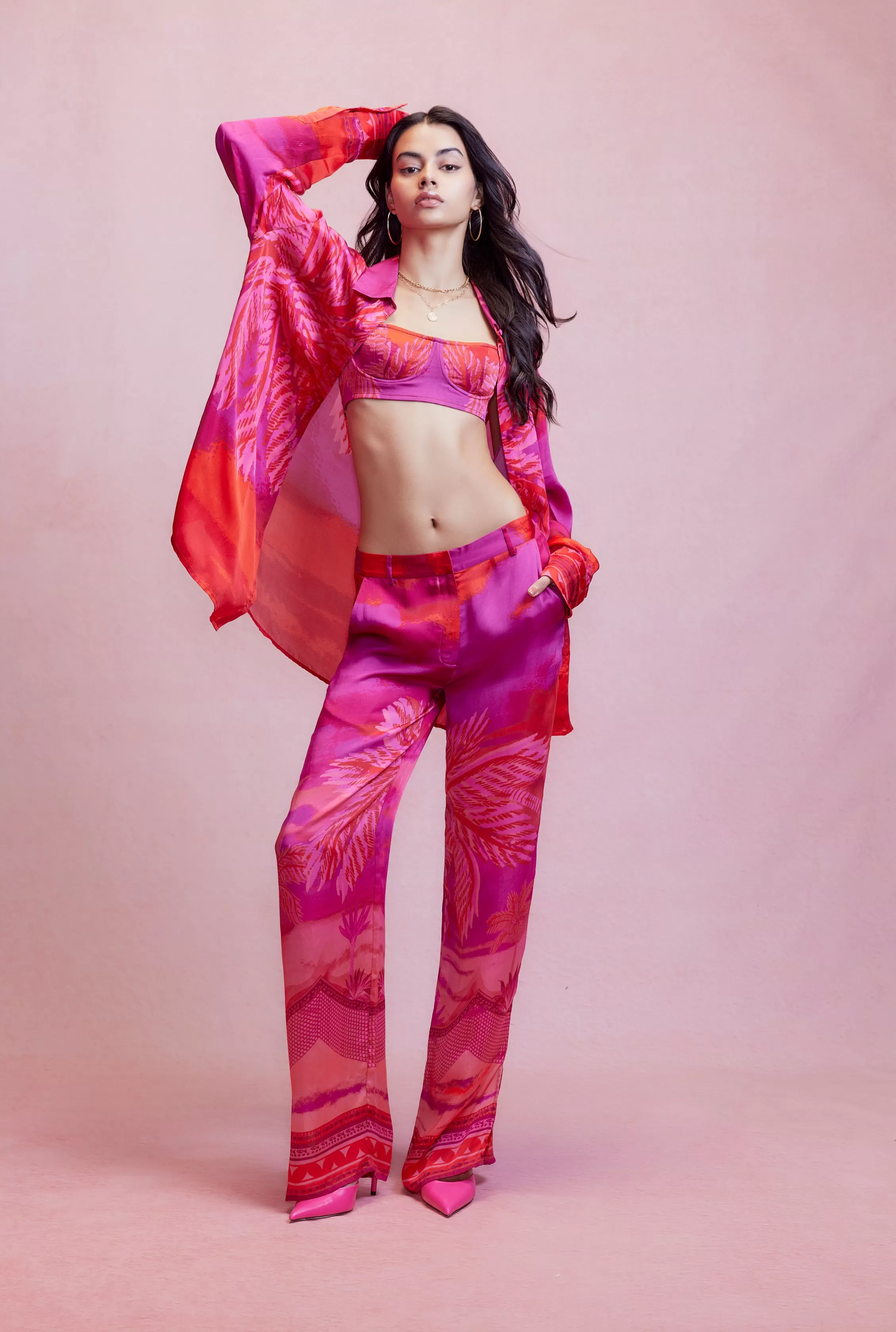 Hemant and Nandita - Soma Pants - Multicolor