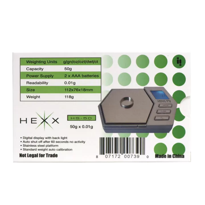 Hexx Digital Pocket Scale