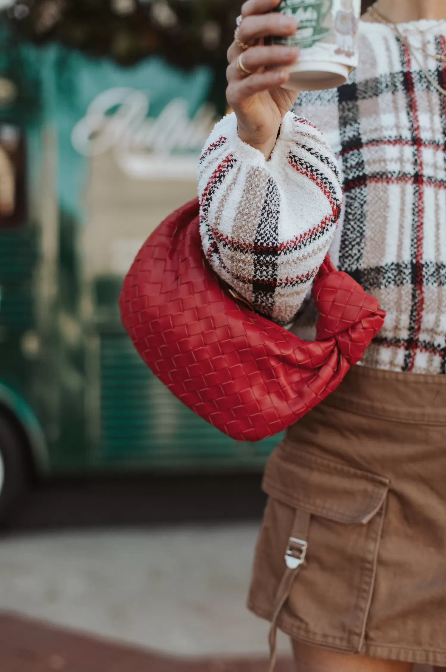 Jenny Woven Mini Bag