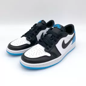 Jordan 1 Retro Low OG Black Dark Powder Blue