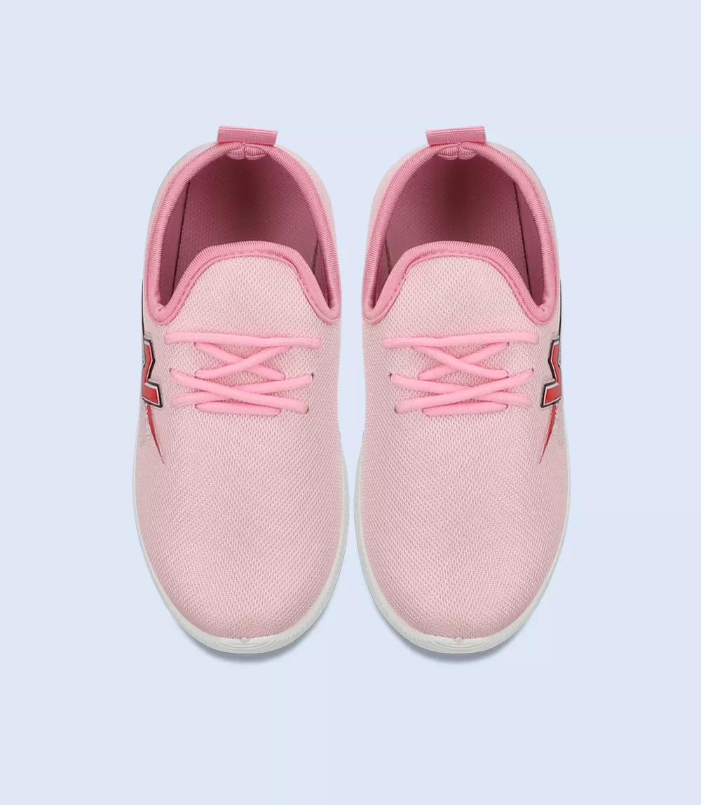 KG0086-PINK-Girls Casual Sneakers