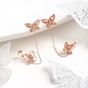 Kimani Rosegold Earring