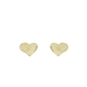 Klara Heart Stud Earrings